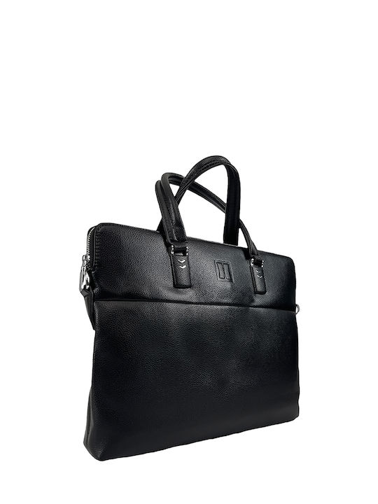 Thin City Black Briefcase