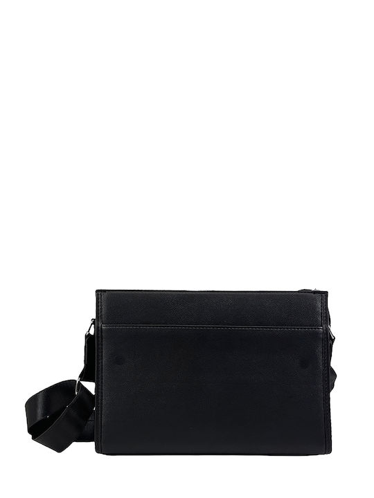 Herren Umhängetasche Office City Schwarz