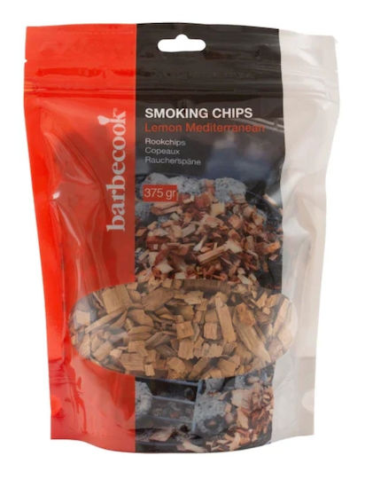 BarbeCook Chips Ξύλου Καπνίσματος για Ψησταριά με Άρωμα Λεμονιού 375gr