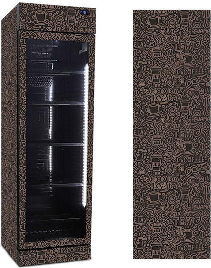 CoolBev Frigider pentru băuturi 380lt Cu o ușă Înălțime200xLățime60xAdâncime62cm