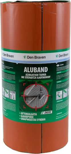 Bostik Den Braven Red Bituminous Tape with Aluminum Coating 20043800