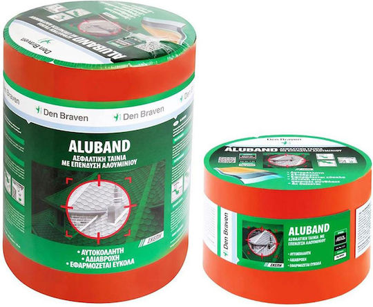 Bostik Den Braven Red Bituminous Tape with Aluminum Coating 20043800