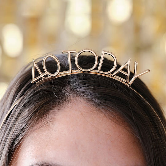 Ginger Ray Party Headband with Theme "Happy Birthday" from Metallic CN-132