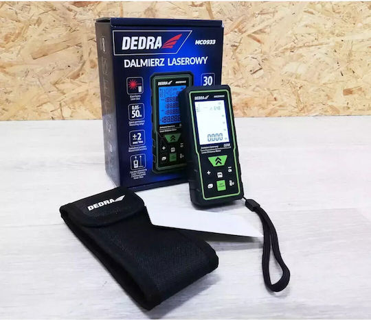 Dedra Μέτρο Laser MC0933 με Εύρος Μέτρησης 0.05m-50m