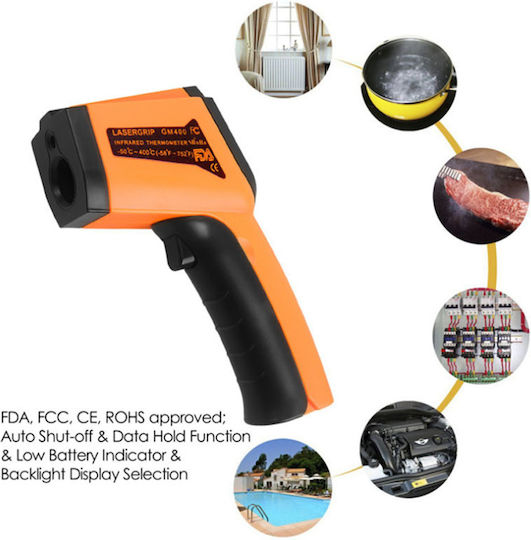 Infrared Thermometer to 50°C with Distance Ratio 12:1 102173/ad
