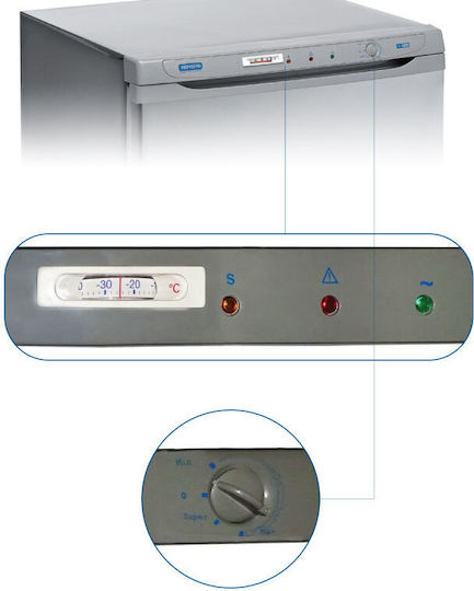 Tensai Ecx220+ Επαγγελματικός Καταψύκτης 183lt