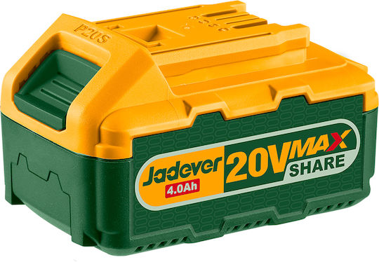 Jadever Μπαταρία Εργαλείου Λιθίου 20V με Χωρητικότητα 4Ah
