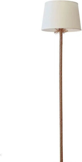 Heronia AM-35 Vintage Floor Lamp Height 147xLength 35cm with E27 Lamp Bulb Base Bronze
