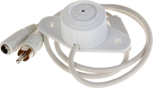 Dahua Μικρόφωνο Συστημάτων CCTV με Εμβέλεια έως 40τ.μ. Λευκό HAP100