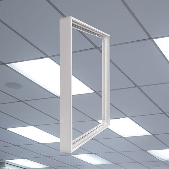 Braytron Support Frame for Lighting Fixtures made of Aluminum White BP16-99040