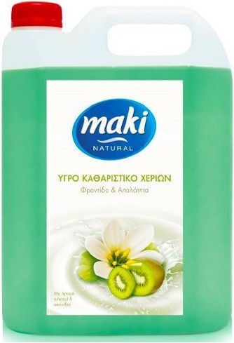 Maki Κρεμοσάπουνο Χεριών 4lt Άρωμα Γιασεμί & Ακτινίδιο