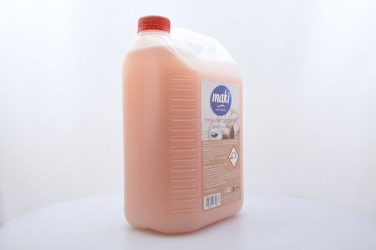 Maki Κρεμοσάπουνο Χεριών 4lt Άρωμα Βανίλια & Αμύγδαλο