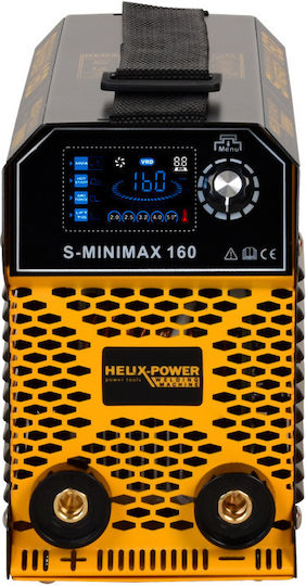 Helix Synergy 160 Schweißmaschine Wechselrichter MMA / WIG mit maximalem Schweißstrom 160A und Einschaltdauer 60%