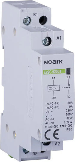 Phasenrelais 20A 1NO+1NC 240V Ex9ch2011 102403 Noark