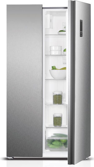 Davoline Side-by-Side Kühlschrank 439Es Total NoFrost H177xB90xT59cm. Inox DSS 442D IX