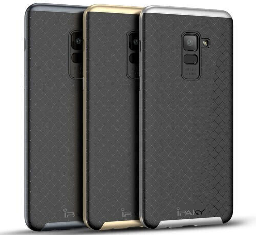 iPaky Galaxy Back Cover Plastic Auriu (Samsung Galaxy A8 Plus)