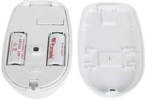 Hikvision Glass Break Sensor with Range 12m in White Color