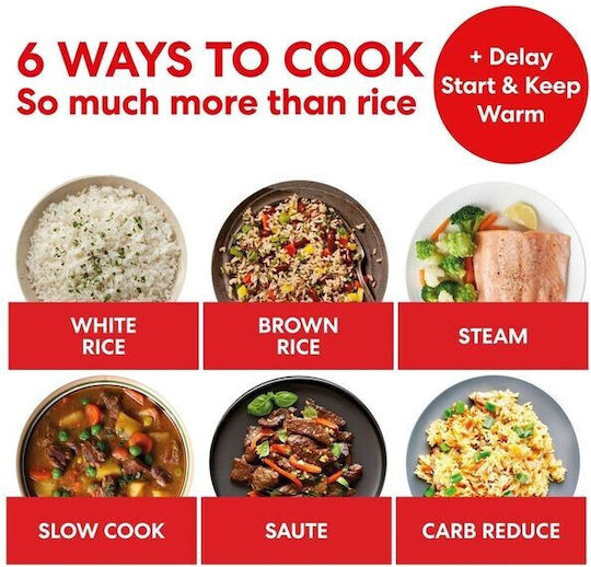 Instant Pot Rice Cooker 600W με Χωρητικότητα 2.8lt
