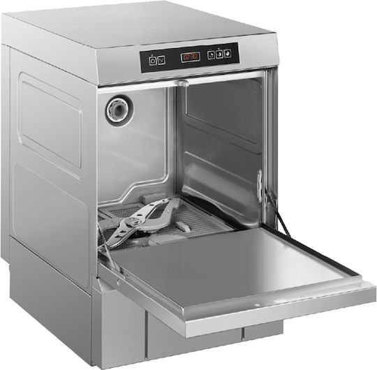 Smeg Επαγγελματικό Πλυντήριο Πιάτων και Ποτηριών Μονοφασικό SPG403ML