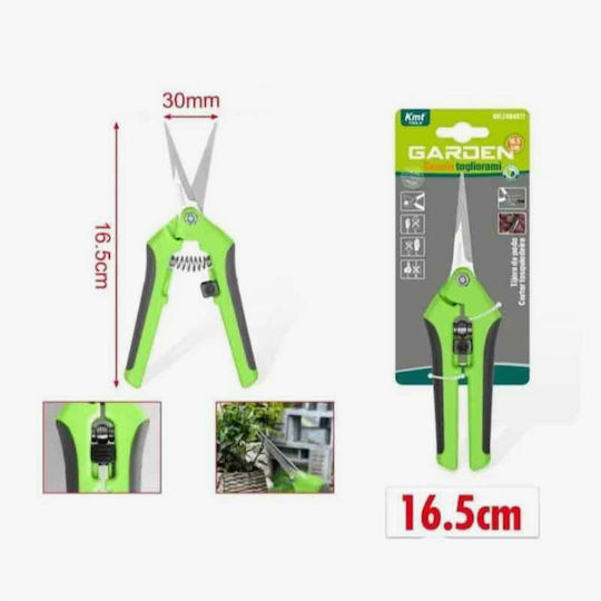 KMT Tools Ψαλίδι Κλαδέματος Μήκους 16.5cm με Μέγιστη Διάμετρο Κοπής 30mm