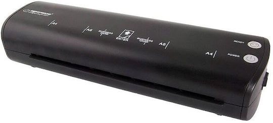 Esperanza Laminator Eternity Desktop for A4 125 Microns