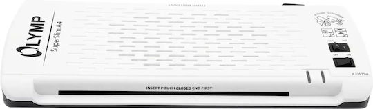 Olympia Laminator A 235 Plus Desktop White for A4 125 Microns with Cutter