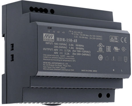 Mean Well DIN Rail Power Supply 3.2A/48V/135.6W