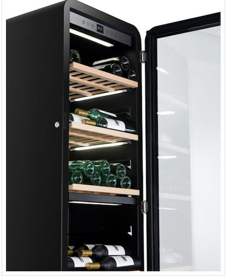 La Sommeliere Gewerblicher Weinkühlschrank mit Betriebstemperatur +5°C / +20°C L56 x B58 x H177cm