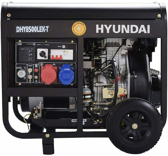 Hyundai DHY10000LEK-T Generators Erdöl mit maximaler Leistung 10kVA