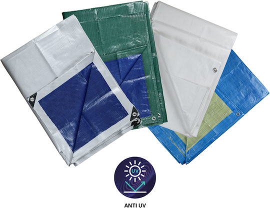 Krausmann Waterproof Tarpaulin 65gr/m² 4x3m. Light Type Green