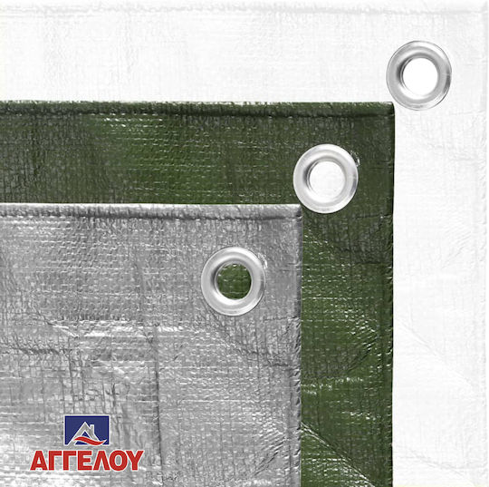 Krausmann Waterproof Tarpaulin 65gr/m² 4x3m. Light Type Green