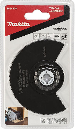 Makita Serrated Blade 100mm Multitool Blade B-64808