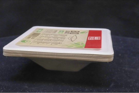 Alufix Biologic Sugarcane Bowl 340ml 12pcs White