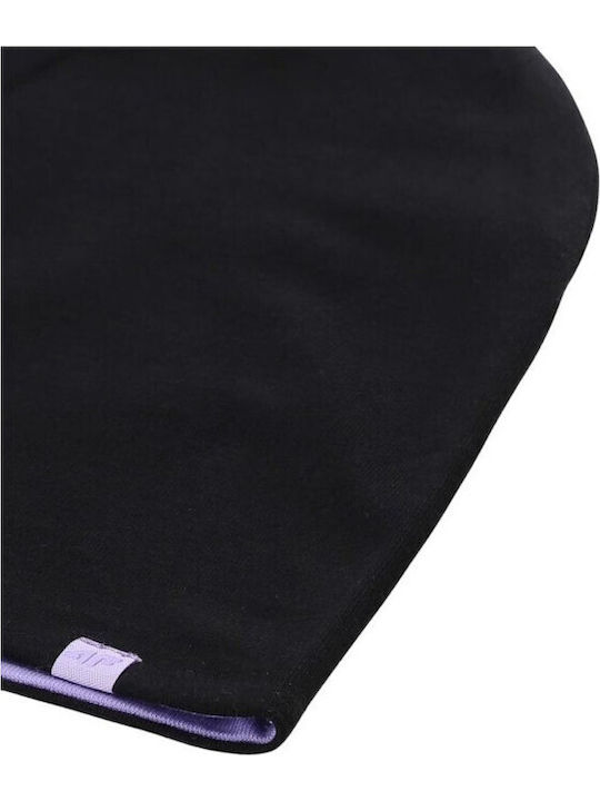 Kids Beanie Double Sided Knitted Lilac