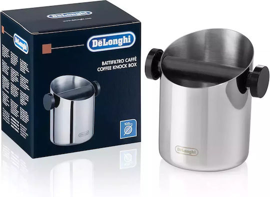 De'Longhi Stainless Steel Knock Box 14.3x11.3x15.8cm