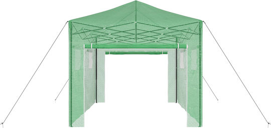 vidaXL 42006644 Greenhouse Pop-Up with Metal Frame 4.3x2.9x3.15m