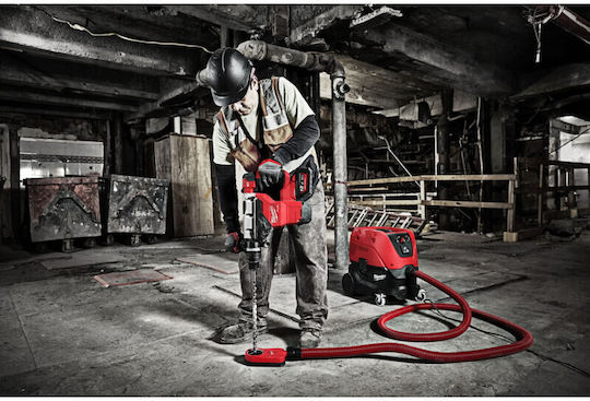 Milwaukee M18 FHM-121C Κρουστικό Σκαπτικό Πιστολέτο Μπαταρίας Brushless 18V 1x12Ah με Υποδοχή SDS Max 4933464894