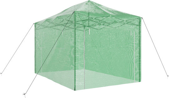 vidaXL 42006642 Seră Casa cu Cadru Metalic 4.1x2.8x3.15m