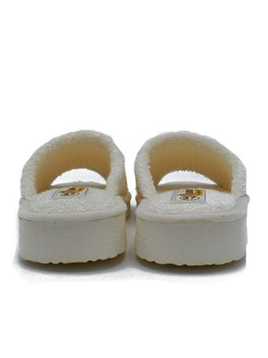 Terry Winter Women's Slippers White