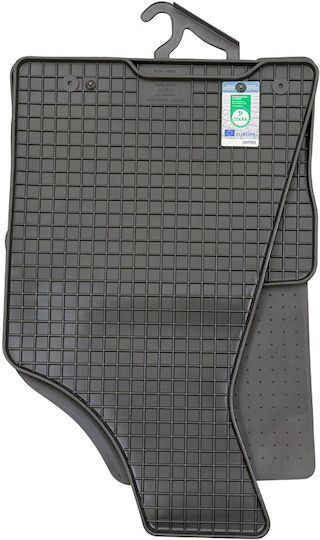 Petex Set of Front and Rear Mats 4pcs for Audi 80 Black