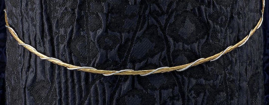 Versilberte Hochzeitskronen Goldene Gedrehte Mit Goldbeschichtung