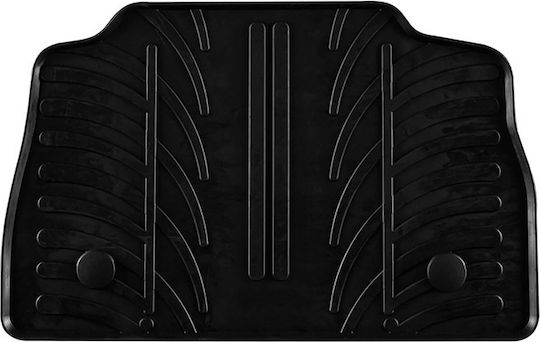 Gledring Σετ Μπροστινά και Πίσω Πατάκια 4τμχ για BMW X6 2019 Μαύρα