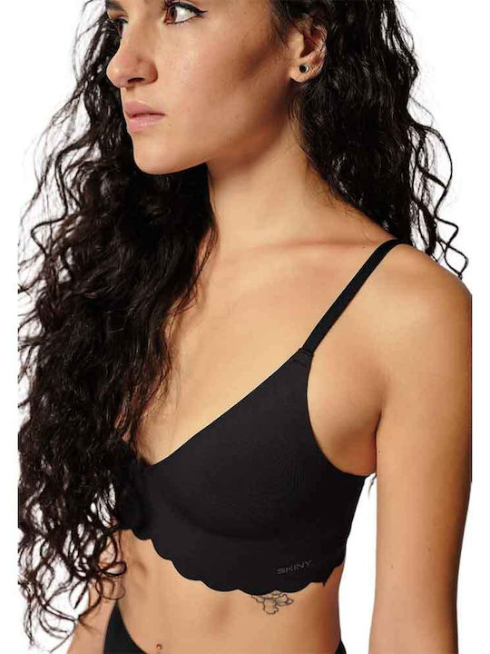 Skiny Bralettes Mit Weichen Mikrofaser Schwarz