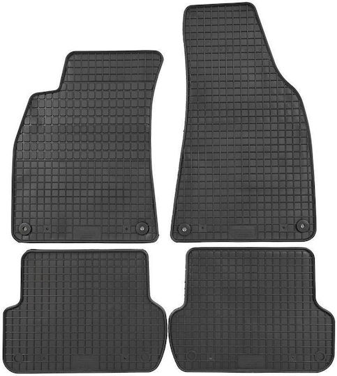 Petex Set of Front and Rear Mats 4pcs for Seat Exeo 2009-2013 Black
