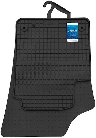 Petex Set of Front and Rear Mats 4pcs for Volkswagen Up 2011 Black