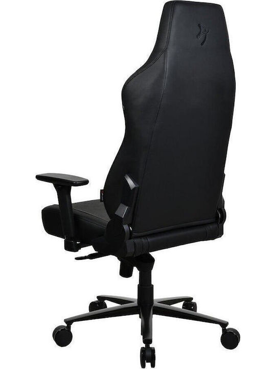 Archos Vernazza XL Artificial Leather Gaming Chair with Adjustable Arms Black