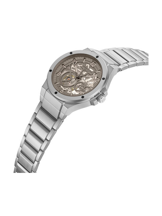Kenneth Cole York Men's Watch Automatic with Silver Metal Bracelet