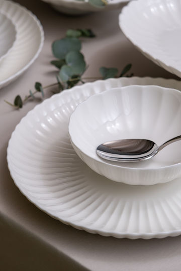 Kutahya Porselen White Porcelain Dinnerware Set 40pcs