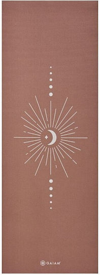Gaiam Упражнение Мат Йога Розов (173x61см)