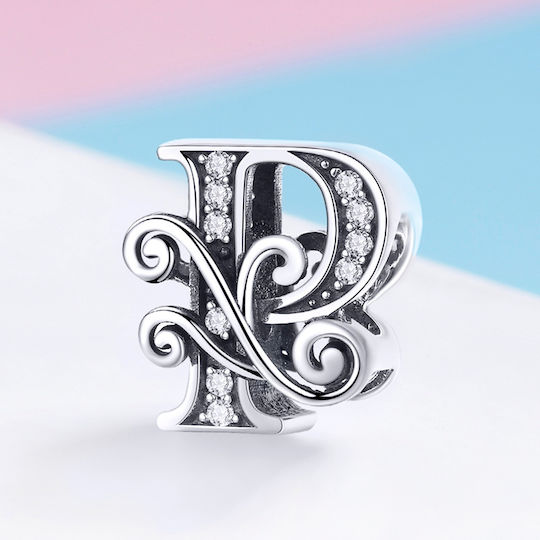 Silber Charm 925 P Kalligraph